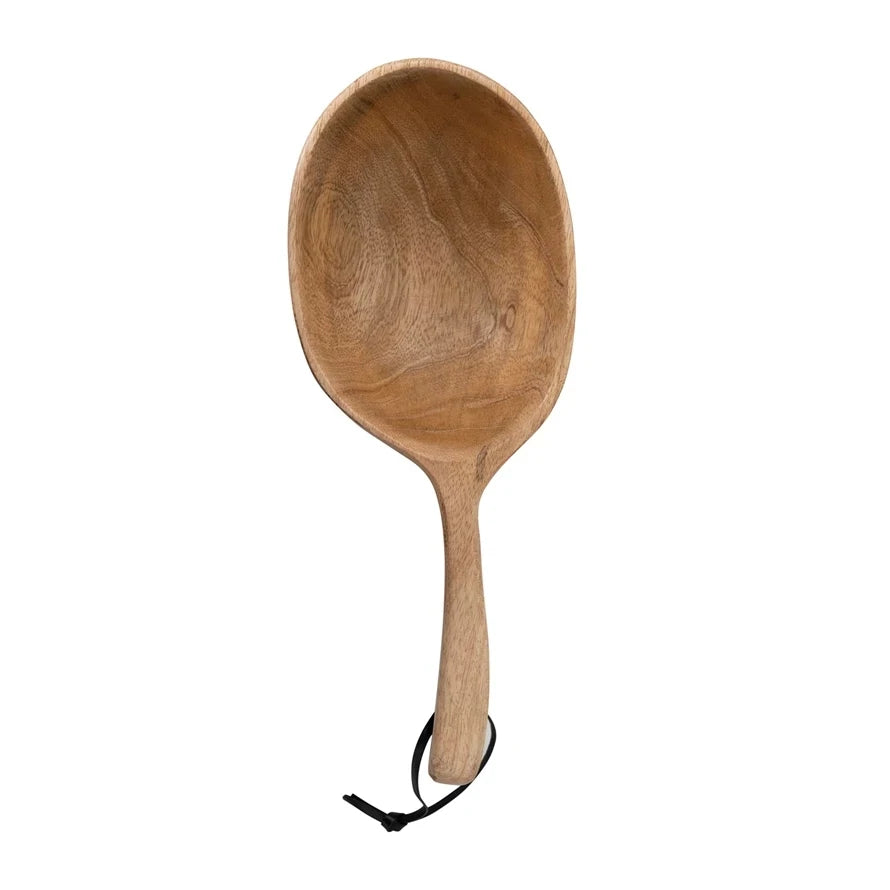 LARGE WOOD SCOOP