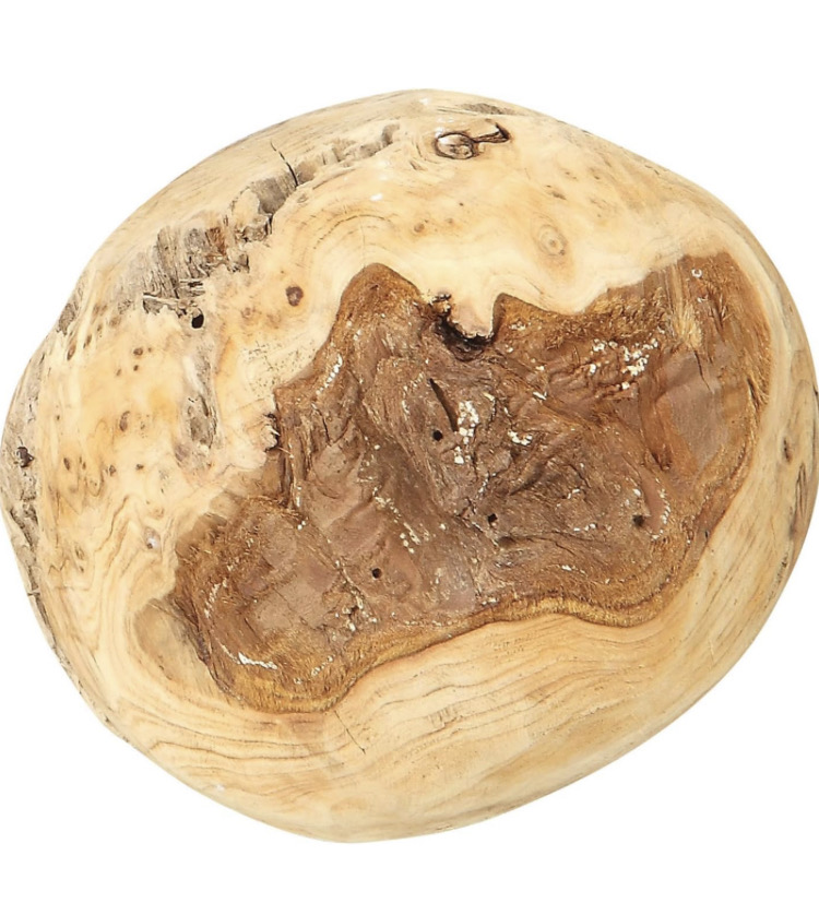 ORGANIC ROUND CHINESE FIR ROOT ORB
