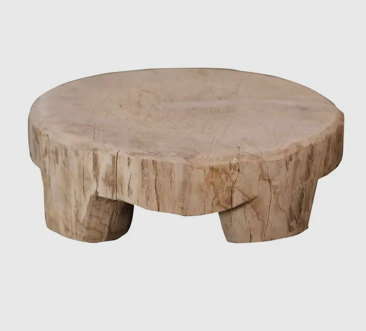 VINTAGE BLEACHED CHAPATI BOARD