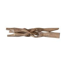Reclaimed Wood Vintage Reproduction Folding Pot Stand (Each One Will Vary)