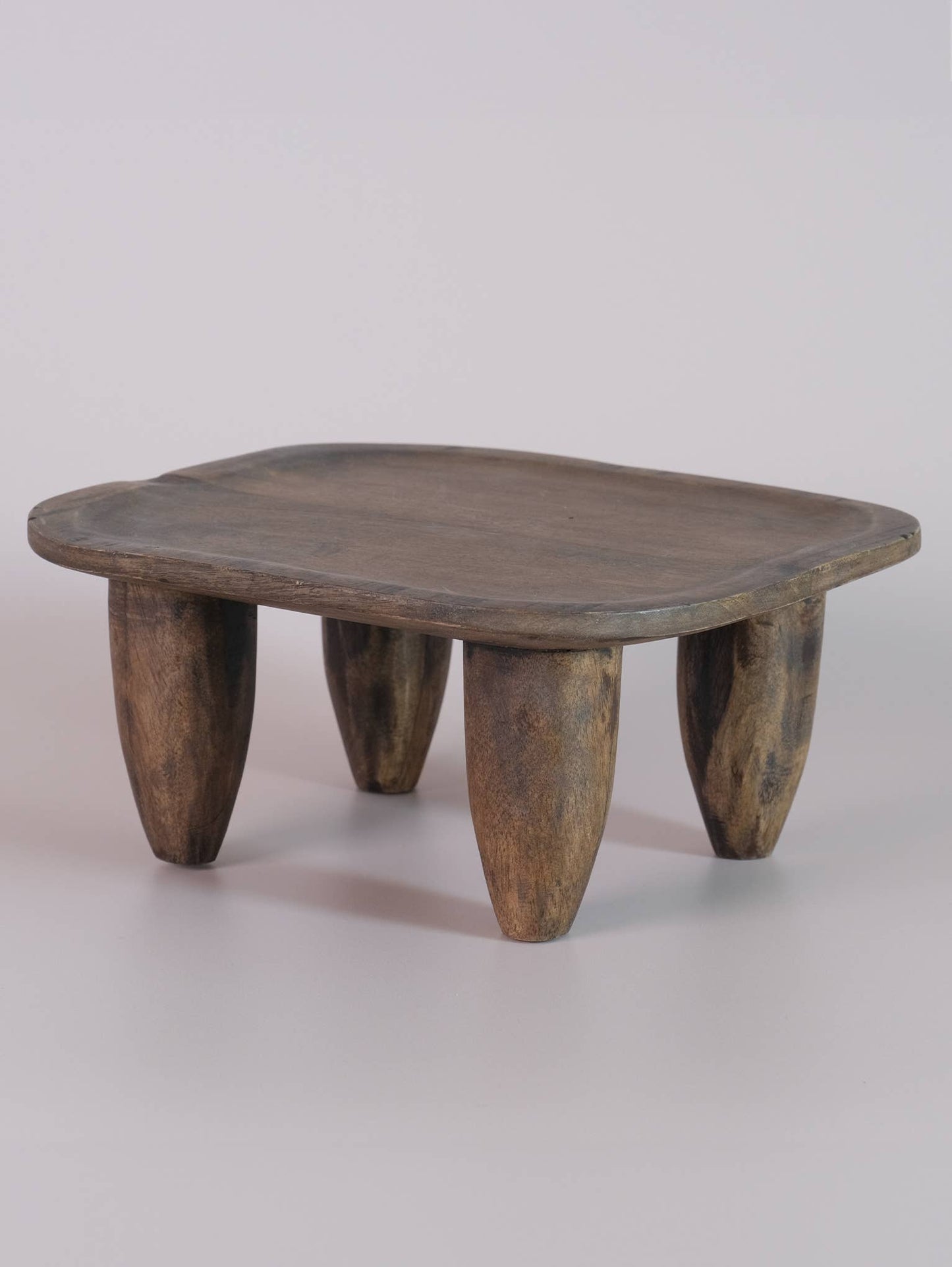 Square Wood Stool-Riser