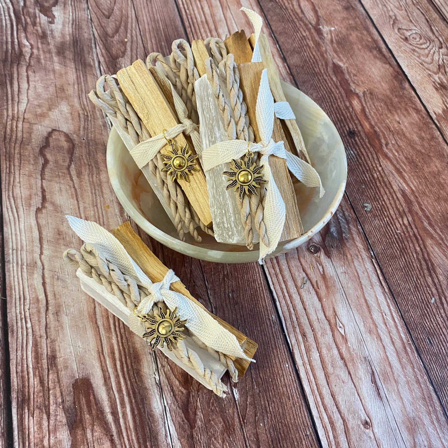 Rope Incense Palo Santo Smudge Bundle