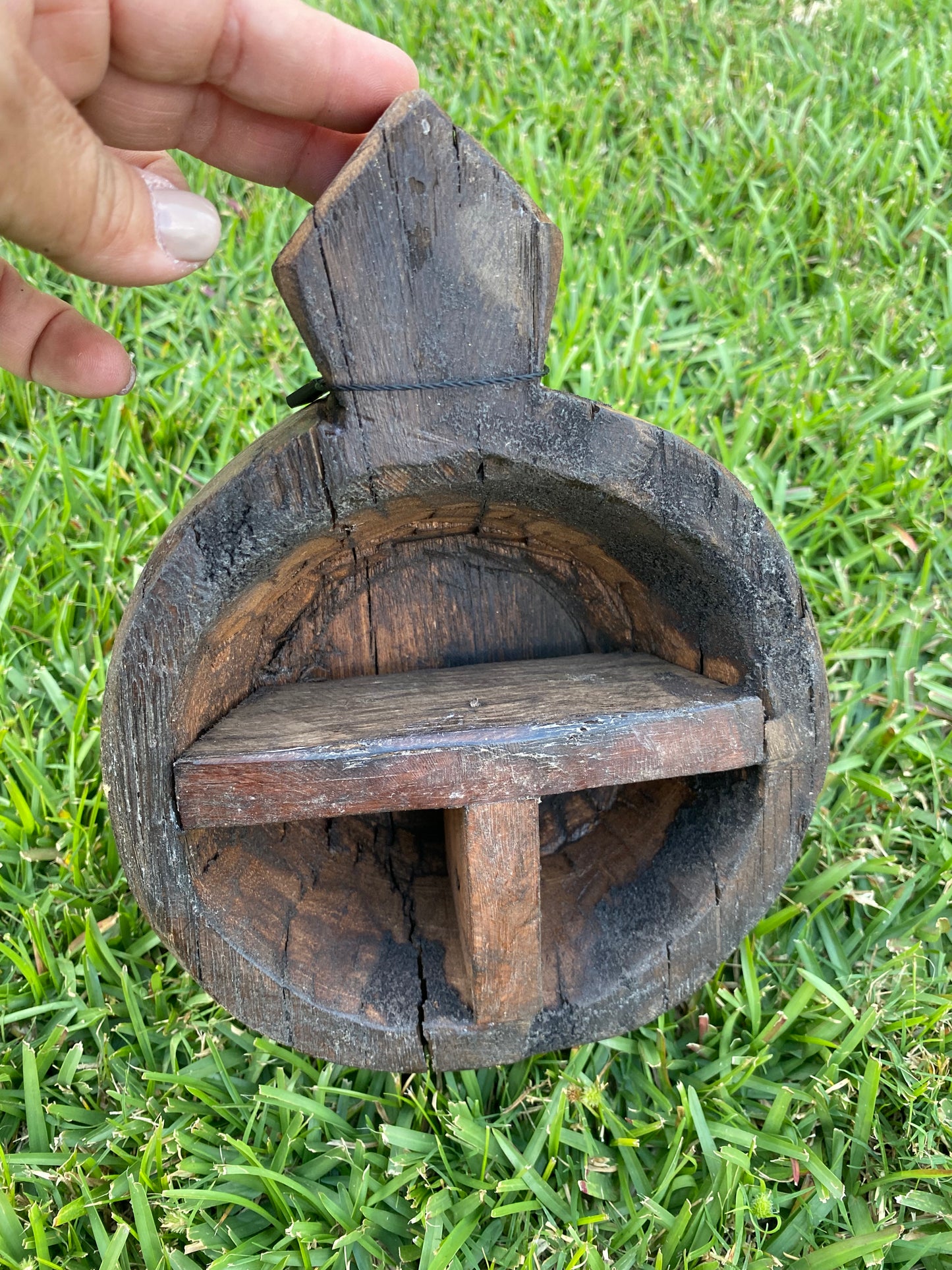 Reclaimed Wood Spice Container Food Storage