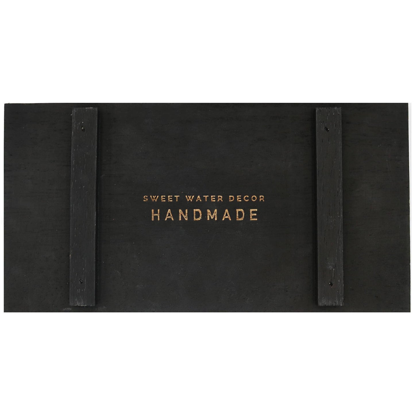 Black Rectangular Wood Tray - Home Decor & Gifts