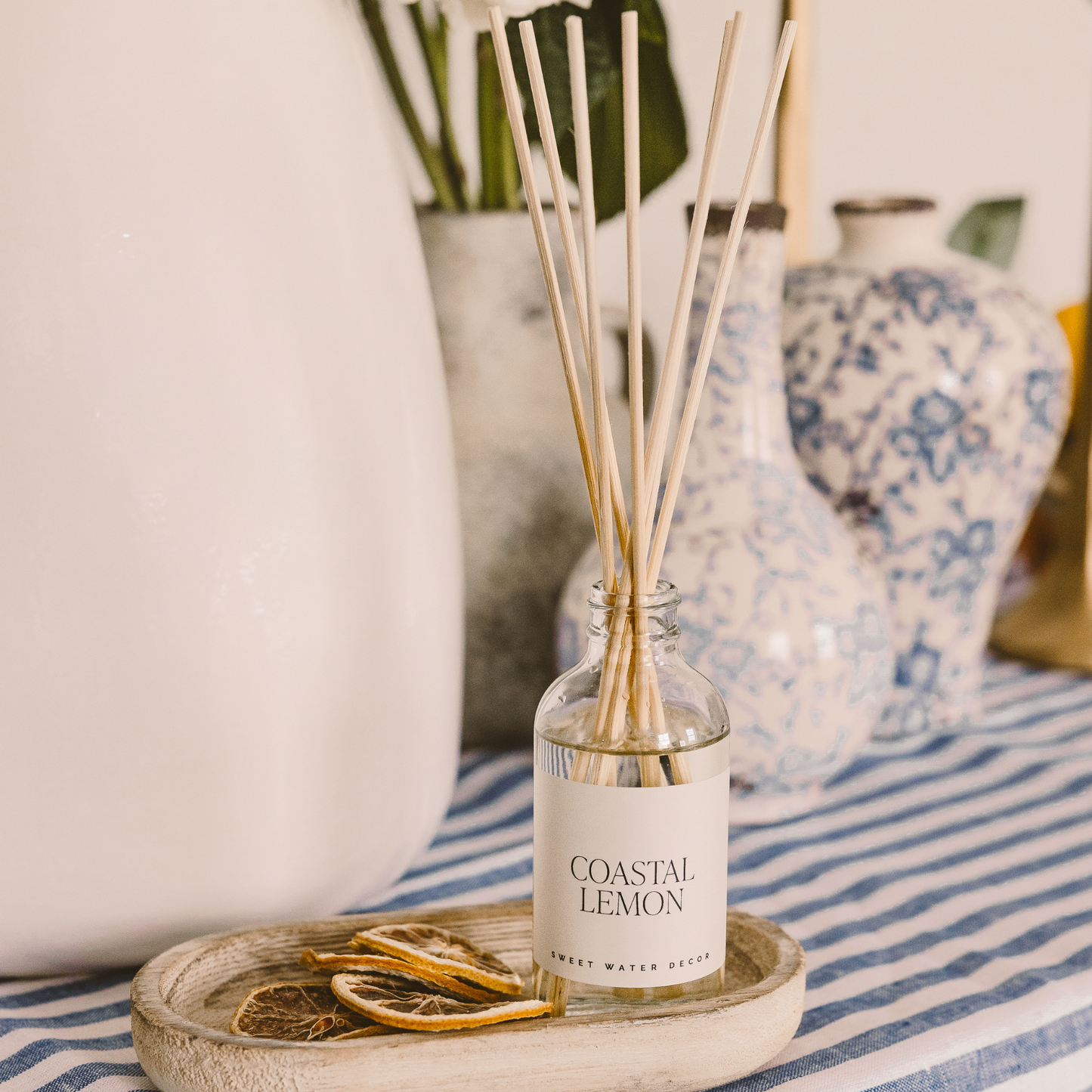 *NEW* Coastal Lemon Reed Diffuser - Gifts & Home Decor