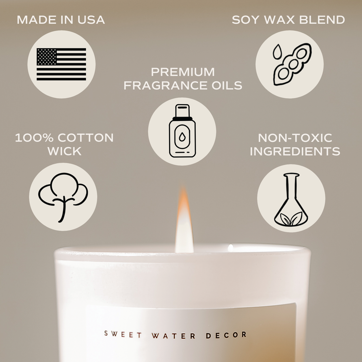 Pink Grapefruit 11 oz Soy Candle - Home Decor & Gifts
