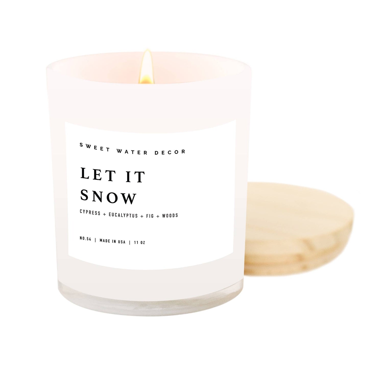*NEW* Let It Snow 11 oz Soy Candle - Christmas Decor & Gifts