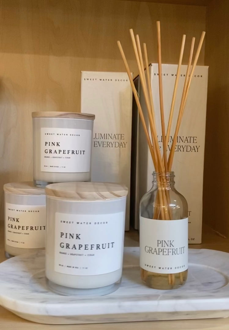 CANDLES & REED DIFFUSER – Rustic Charm by Martha