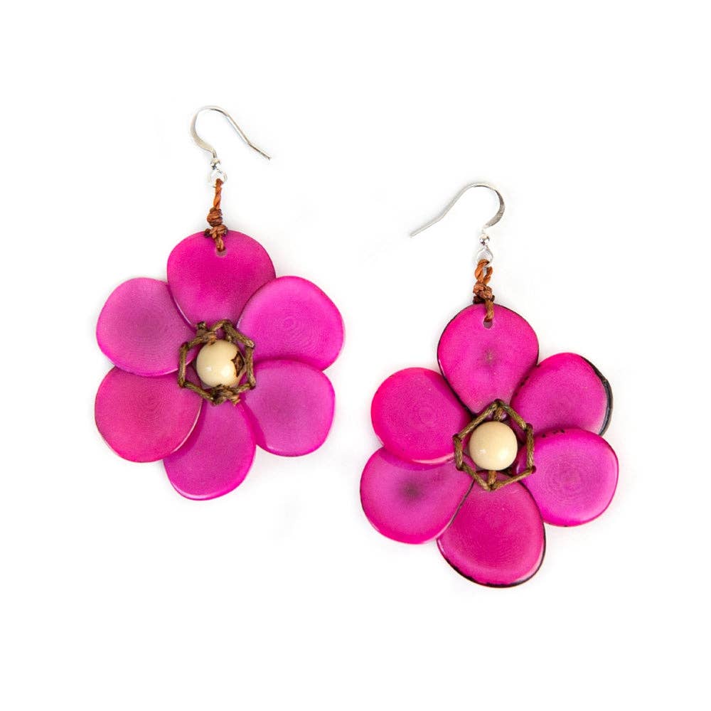 Rosalia Earrings: Cafe con Leche