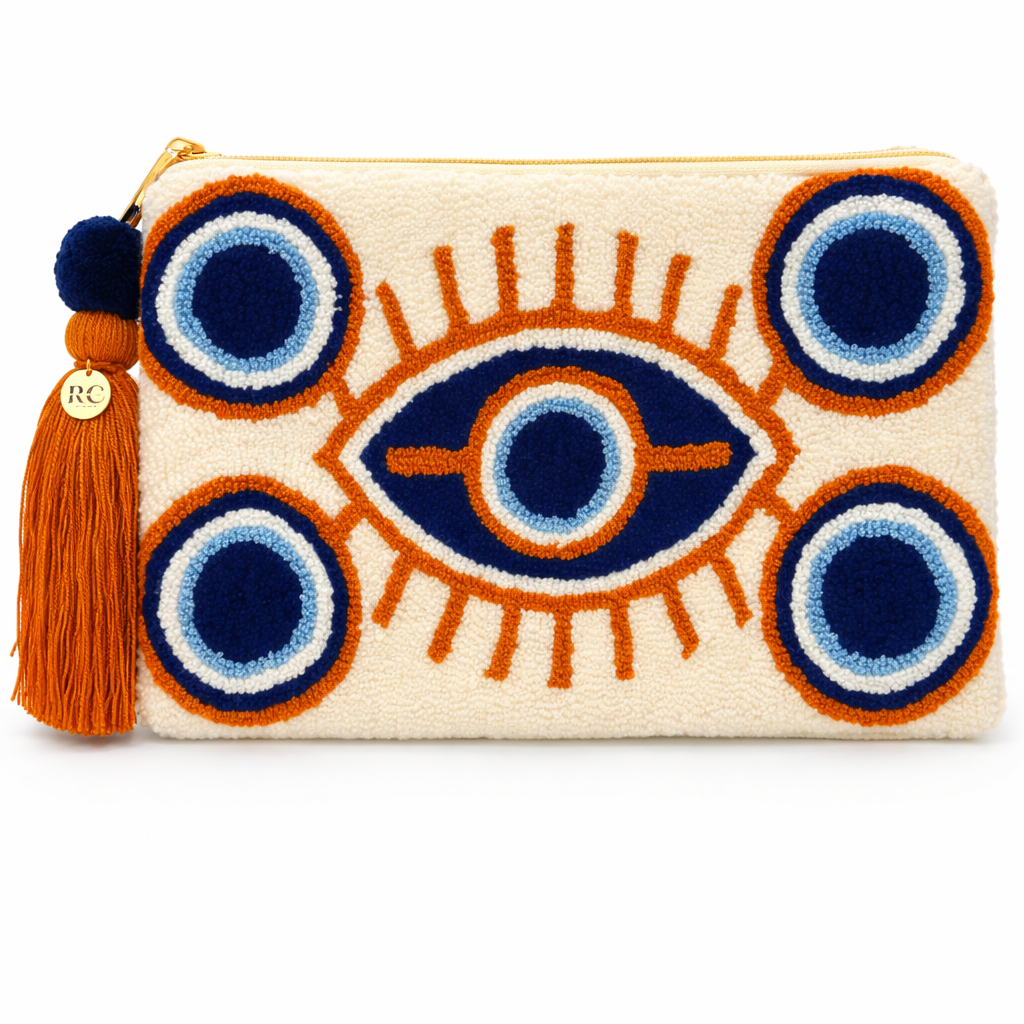 WAYUU Needle Punch Clutch Eye