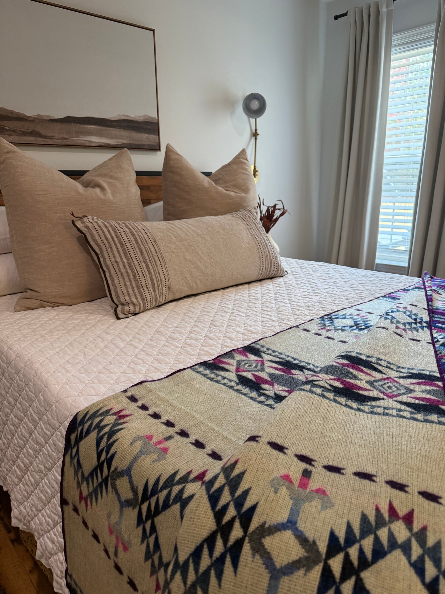 EXCLUSIVE HANDMADE ALPACA BLANKET