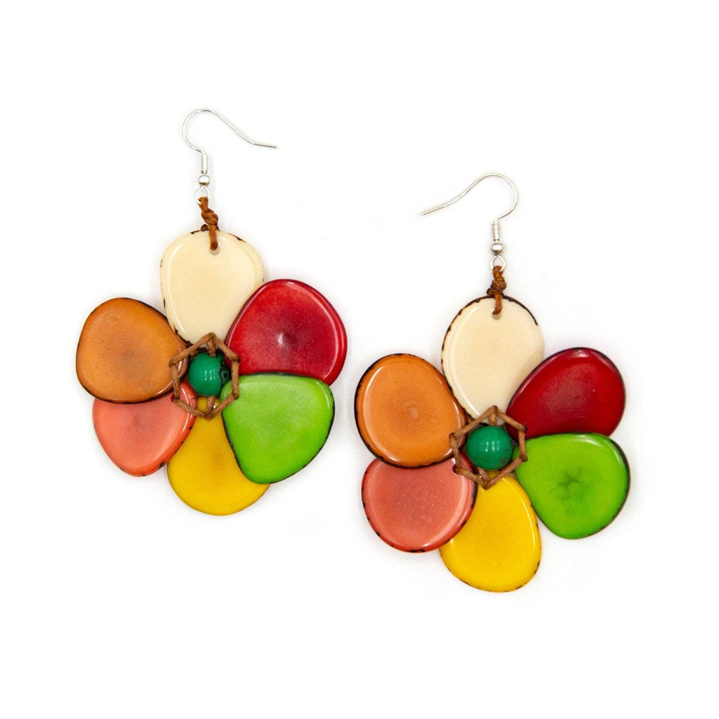 Rosalia Earrings: Cafe con Leche