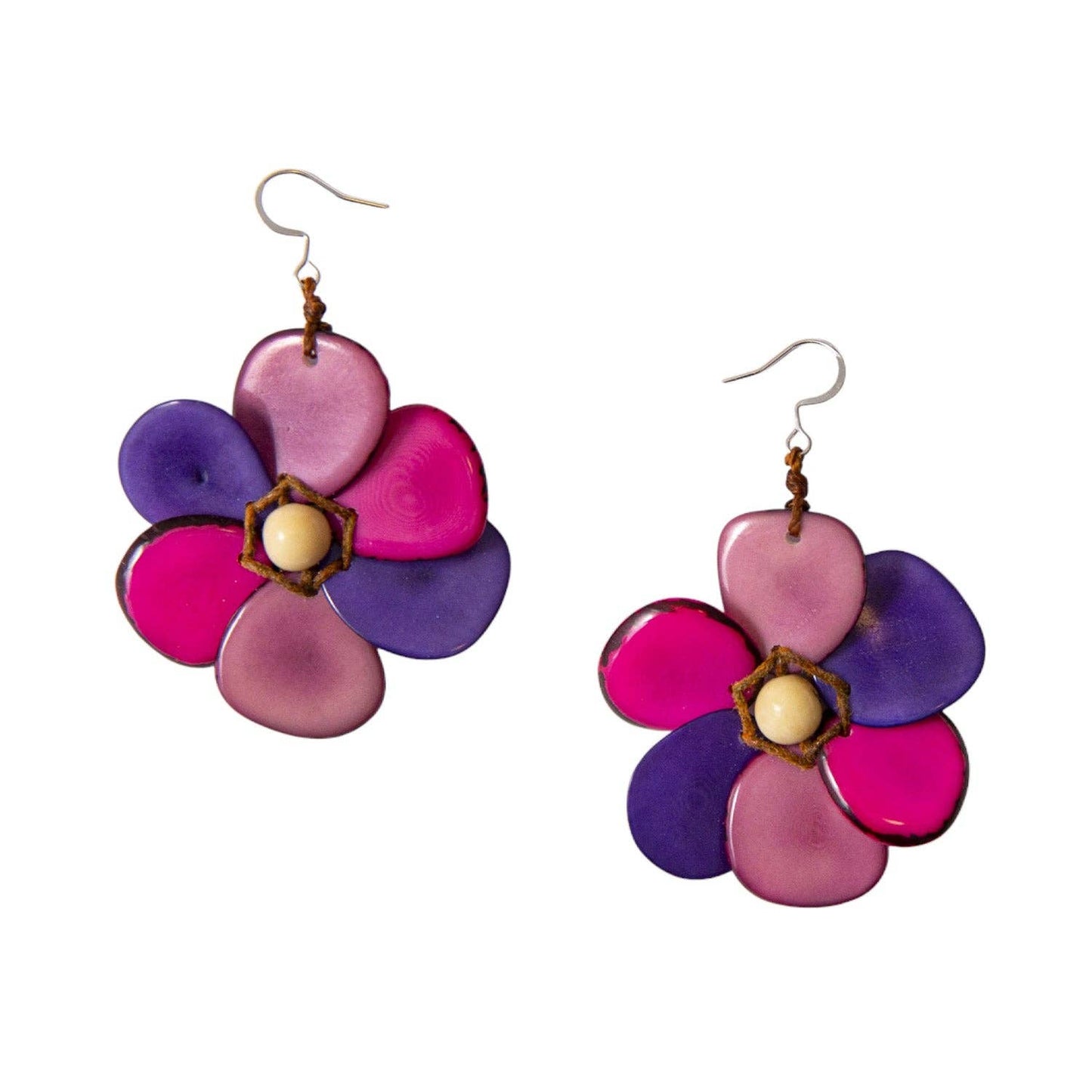 Rosalia Earrings: Cafe con Leche