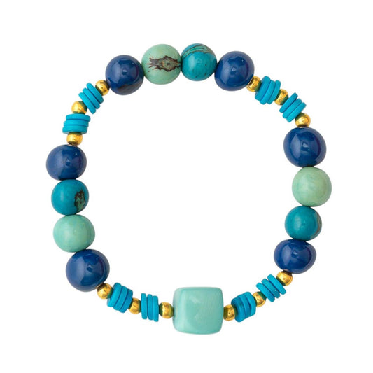 Mika Bracelet: Royal Blue Combo