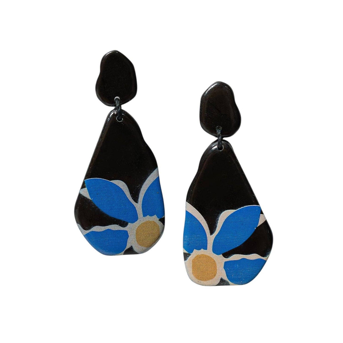 Mara Earrings: Biscayne Bay Combo