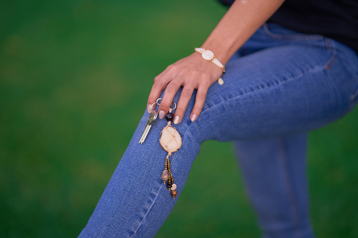 Small Tagua Keychain
