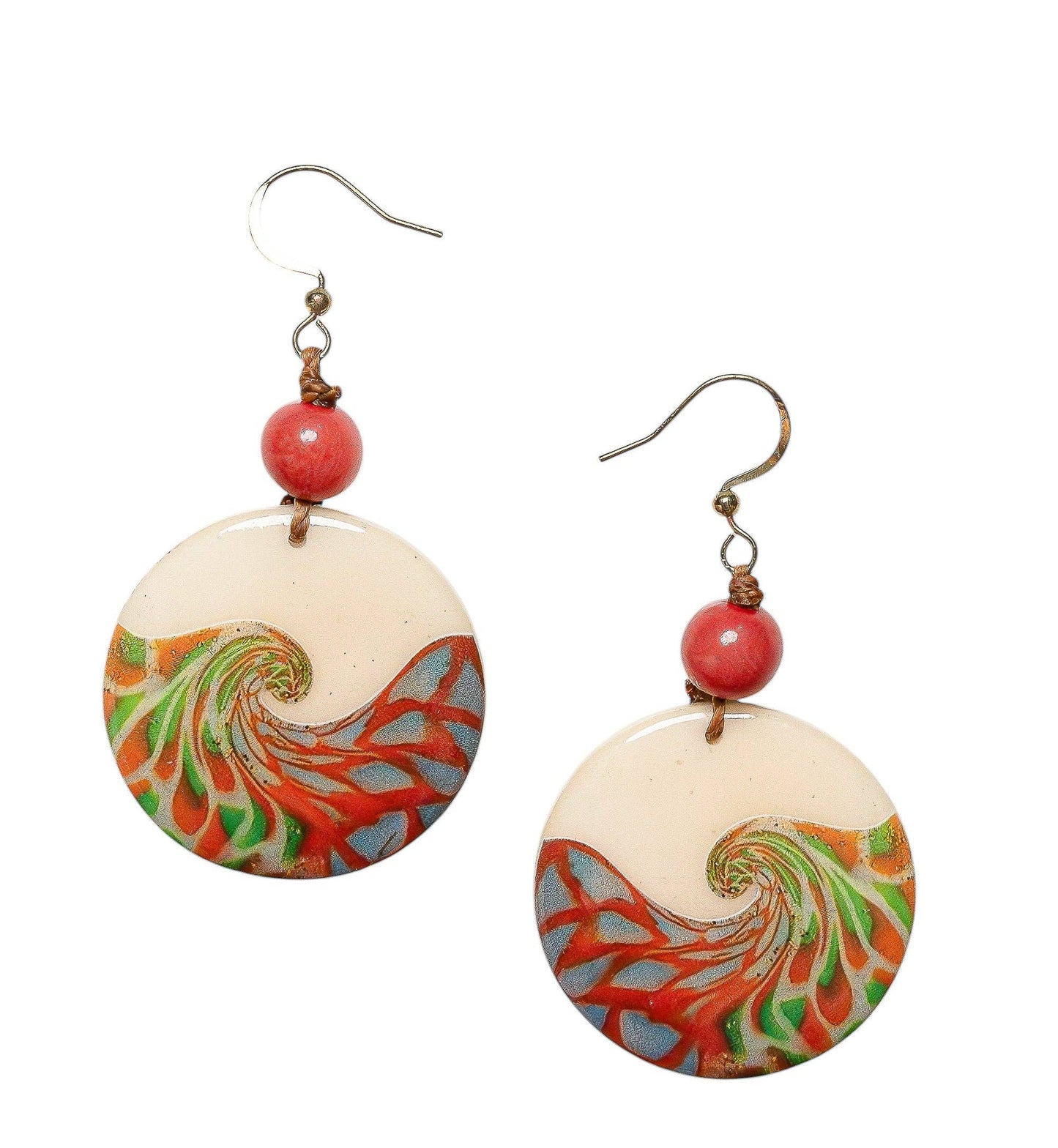 Mauren Earrings: Biscayne Bay Combo