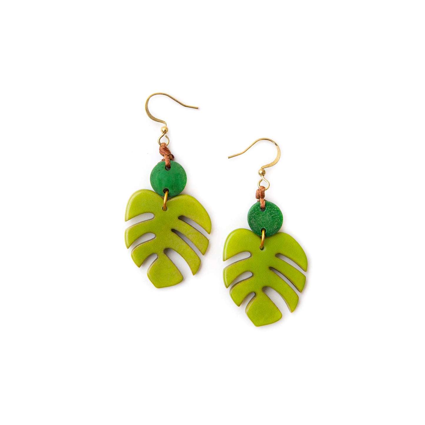 Dalia Earrings: Yellow/Orange