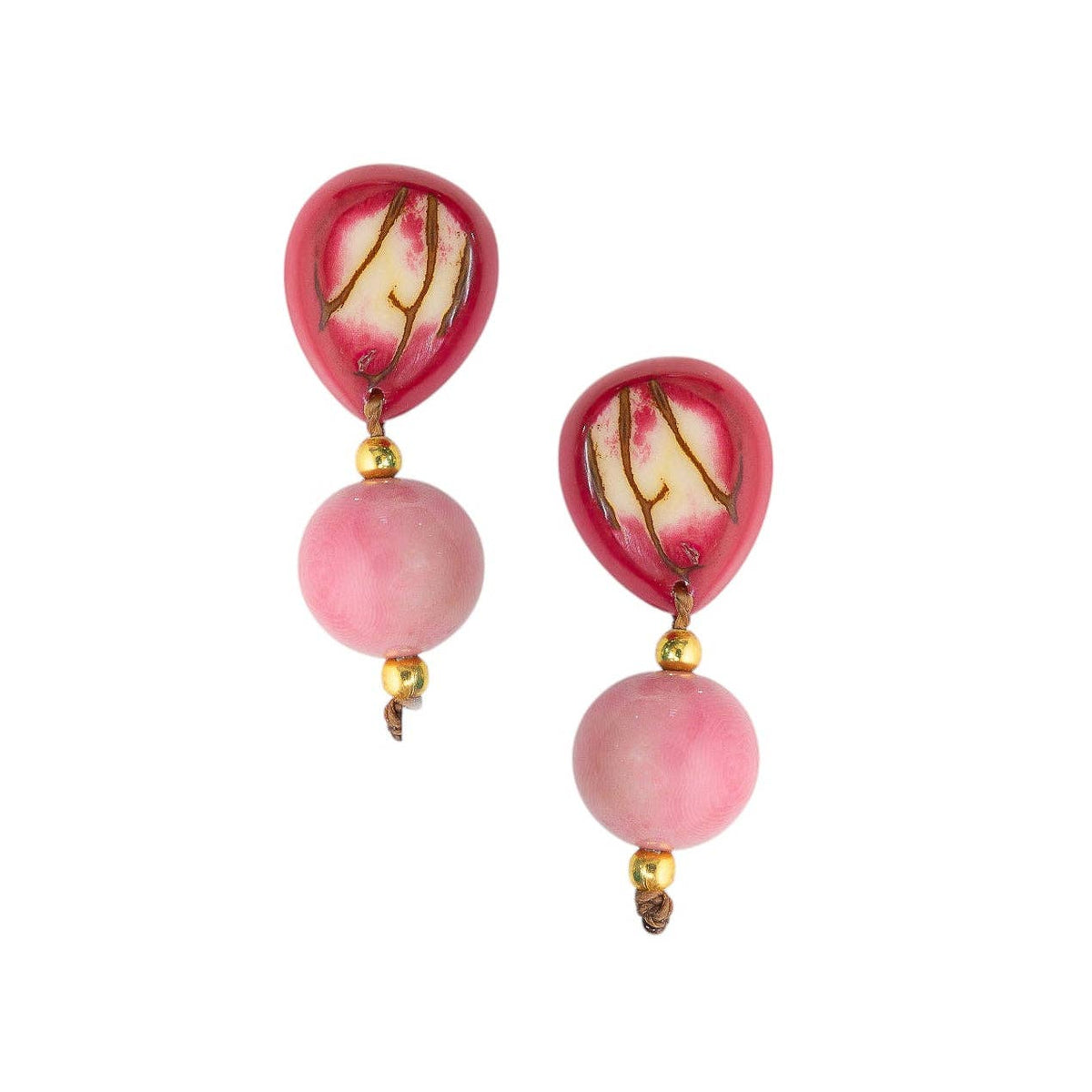 Zaniah Earrings: Forest Green