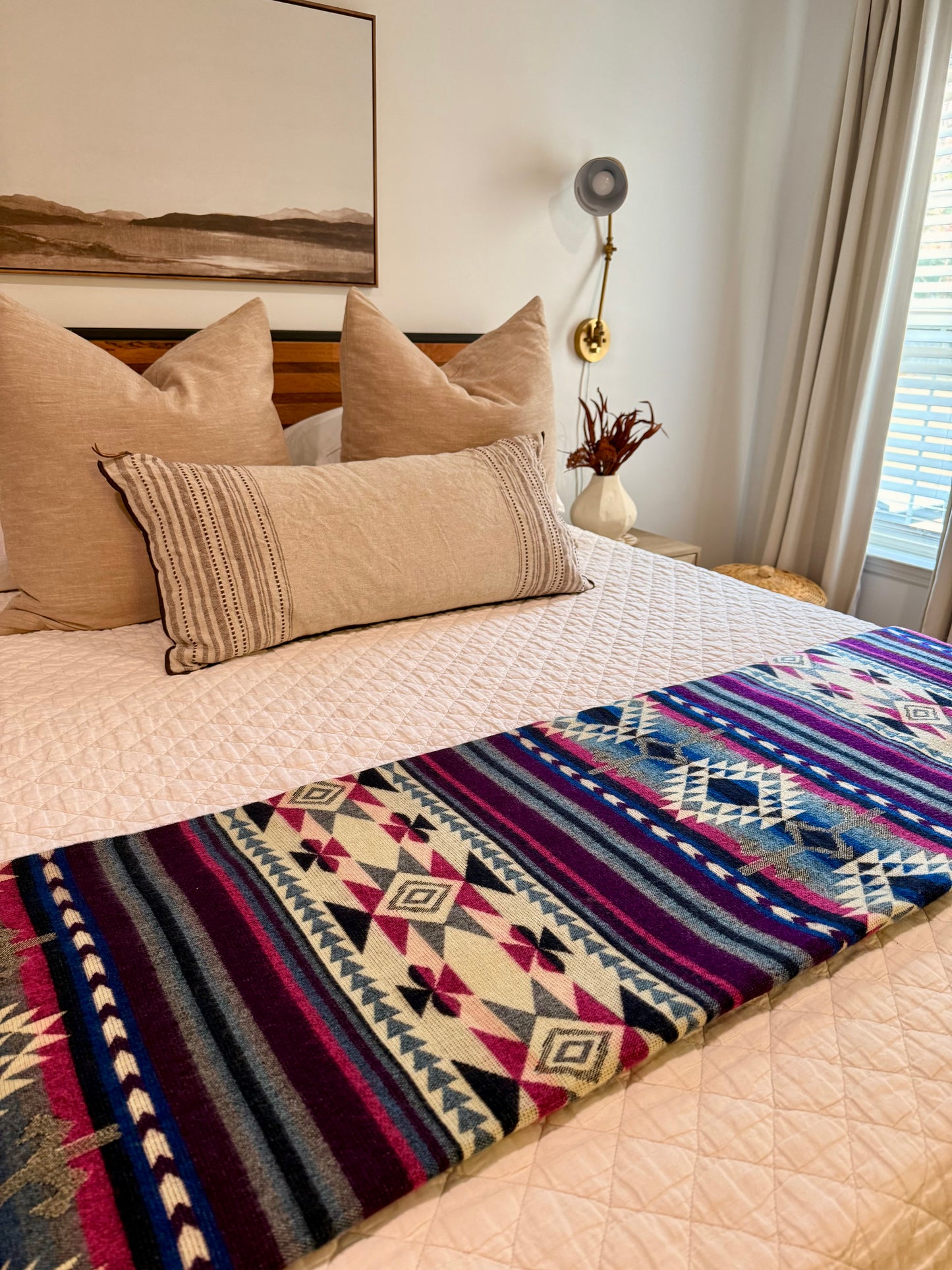 EXCLUSIVE HANDMADE ALPACA BLANKET