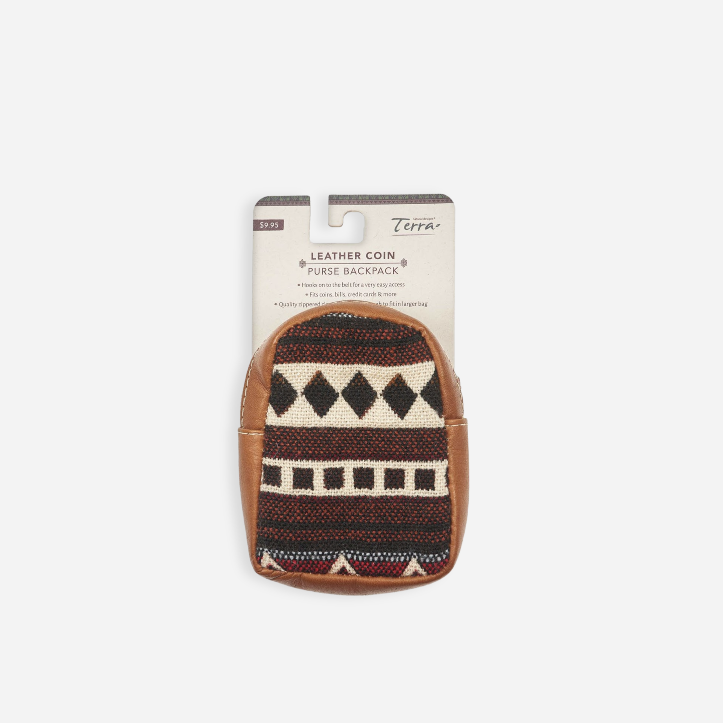 Leather Coin Purse Backpack - Case of Four