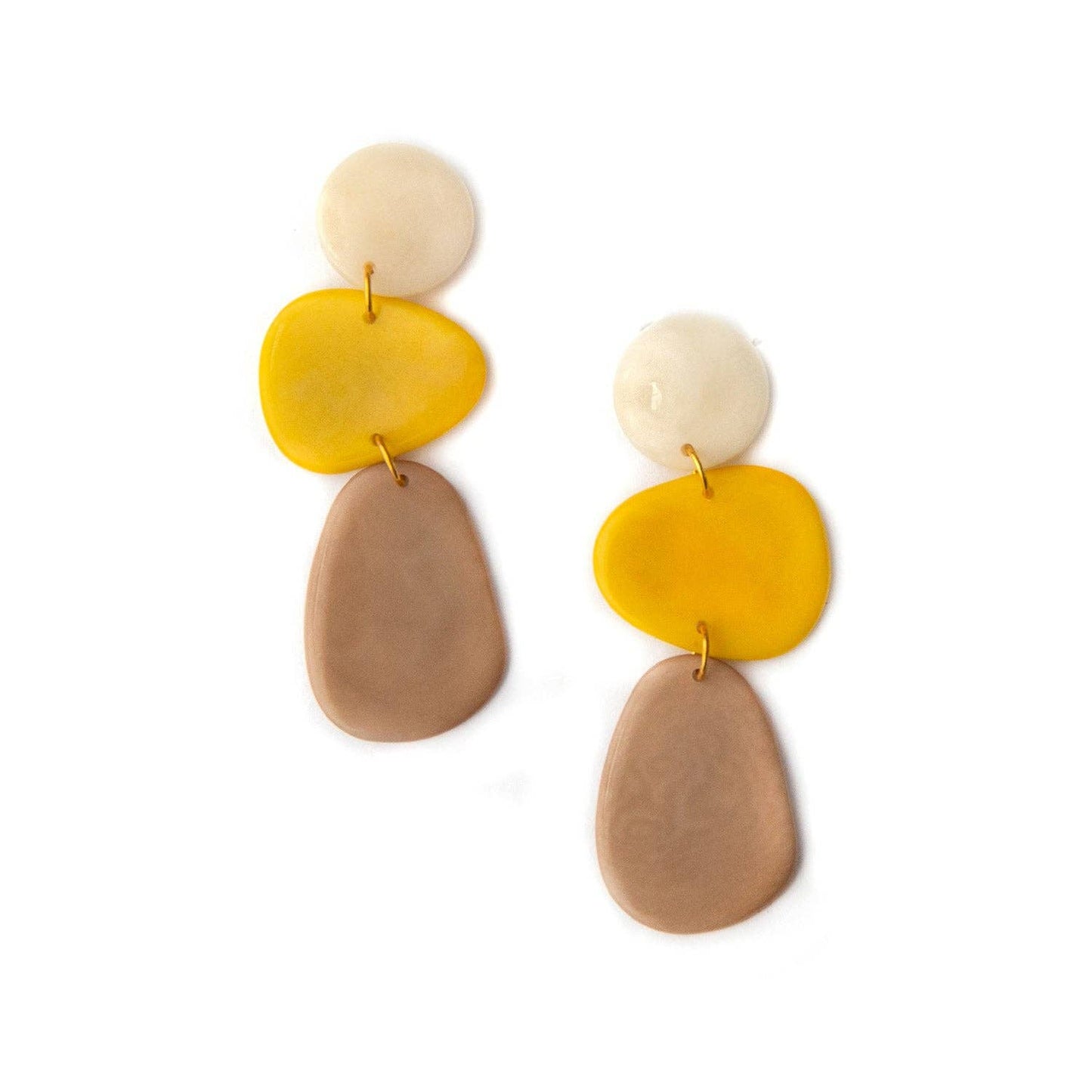 Martu Earrings: Teal