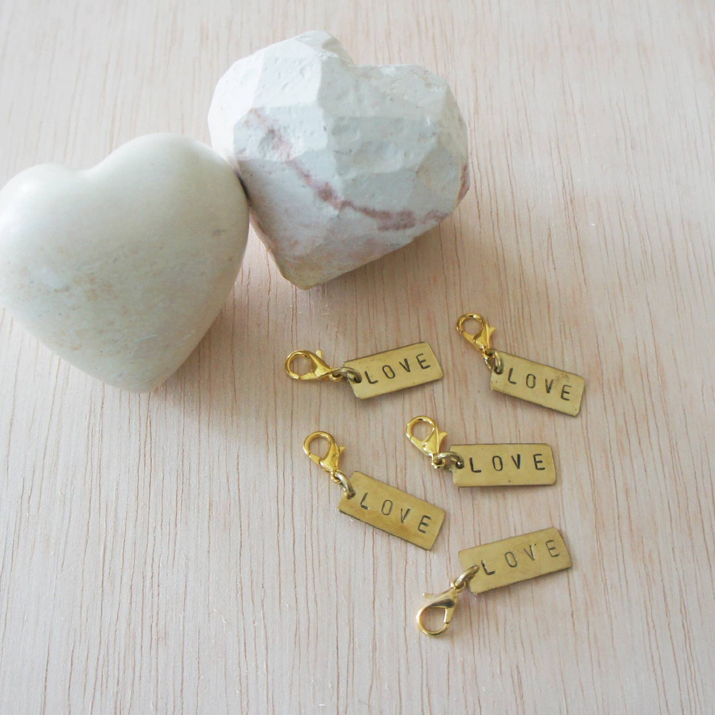 Set of 5 Mini Charms: Believe