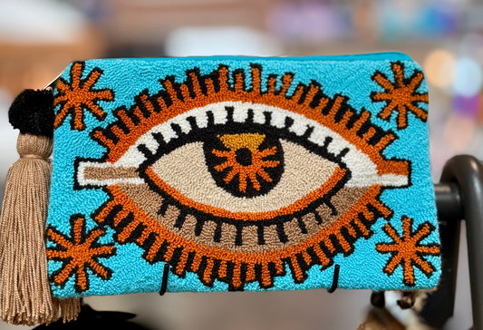 Authentic EXCLUSIVE WAYUU Needle Punch Clutch