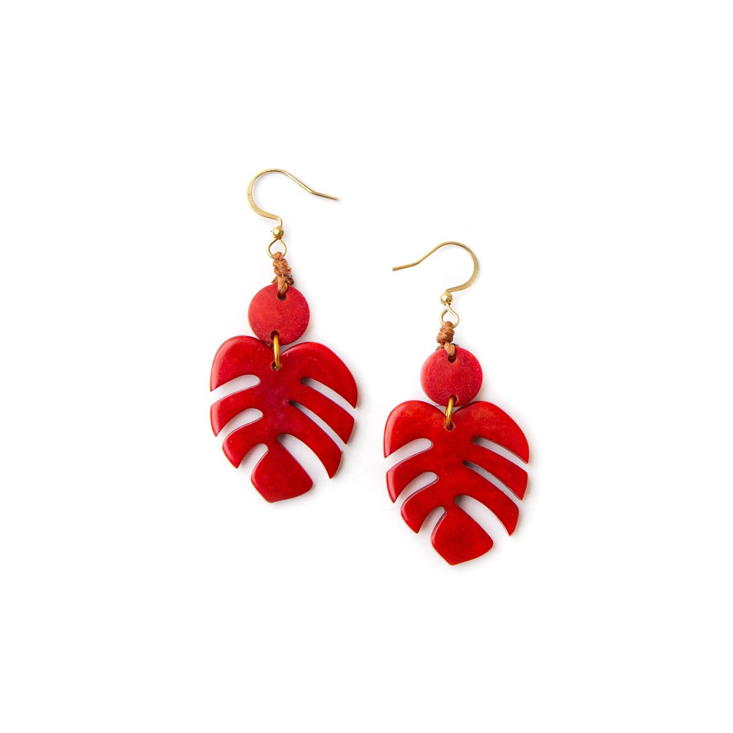 Dalia Earrings: Lime