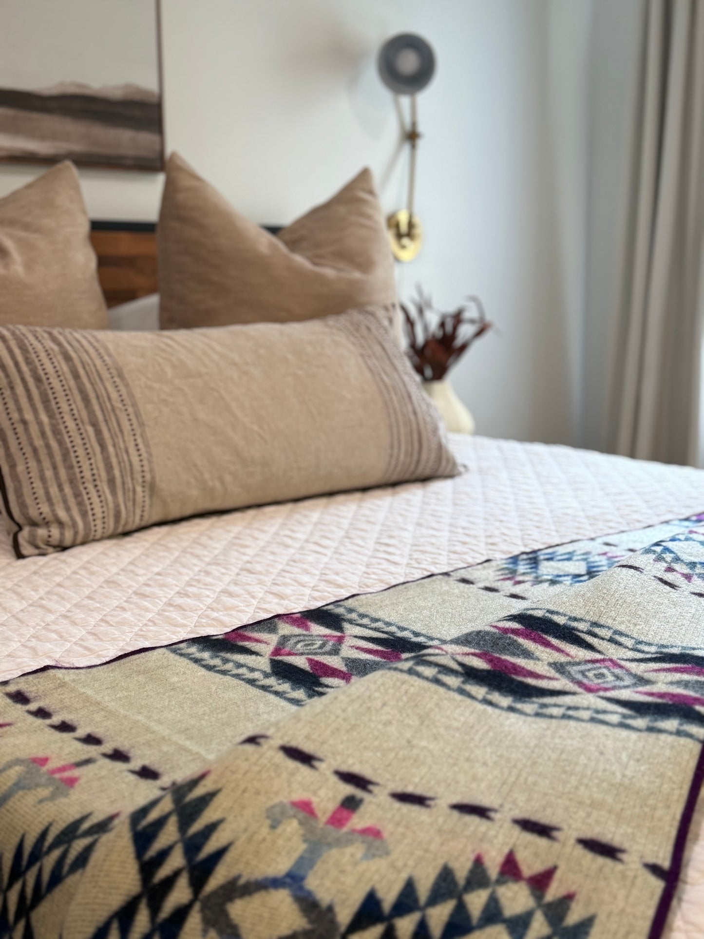 EXCLUSIVE HANDMADE ALPACA BLANKET