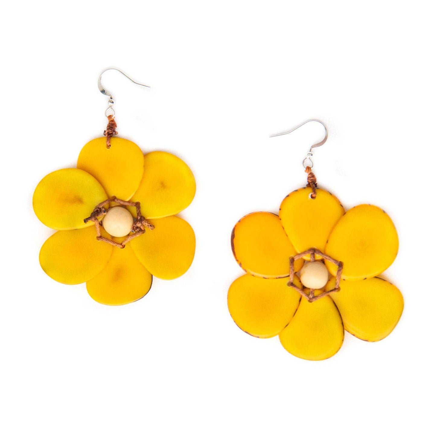 Rosalia Earrings: Cafe con Leche