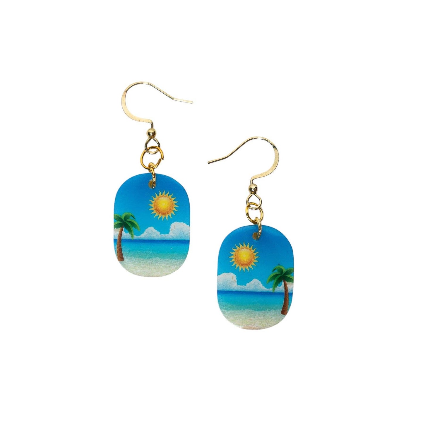 Eleni Earrings: Turtle