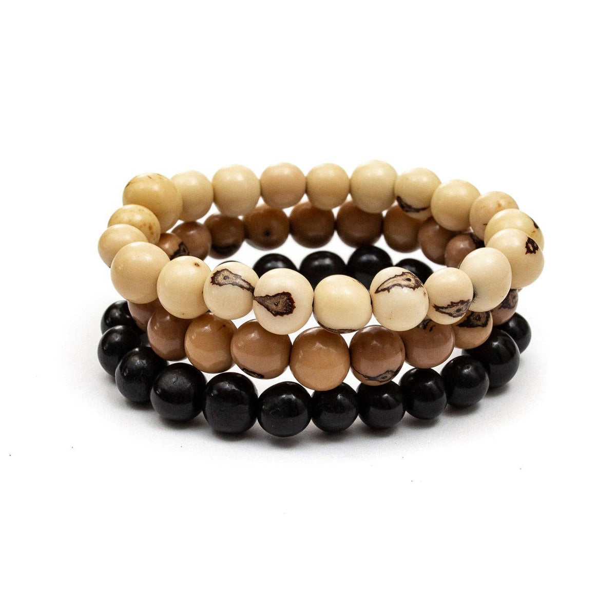 Stackable Bracelet: Orange Combo