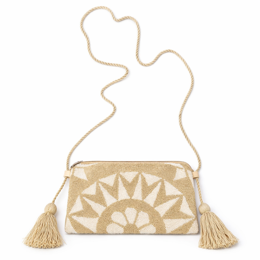 WAYUU Tapizada (Punch needle) Crossbody Bag Handmade