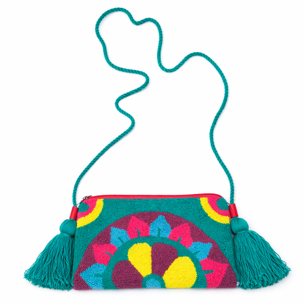 WAYUU TAPIZADA SHOULDER/ Crossbody Bag. Handmade