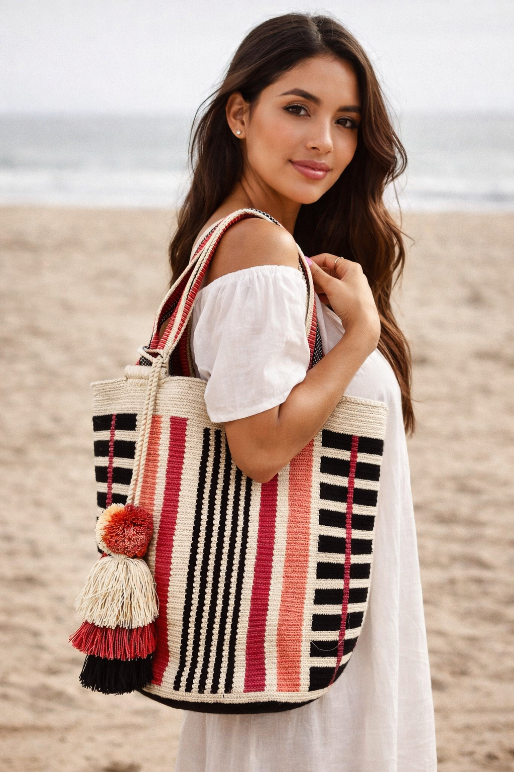 Authentic Exclusive  Handmade WAYUU MOCHILON/ BAG.