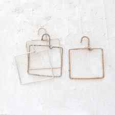 WRAPPED HANGER. Set of 4