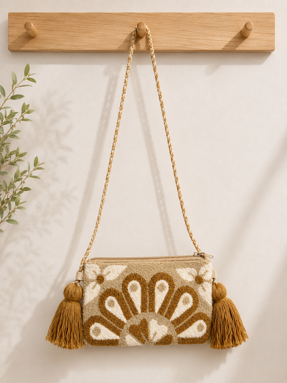 WAYUU TAPIZADA SHOULDER/ Crossbody Bag. Handmade