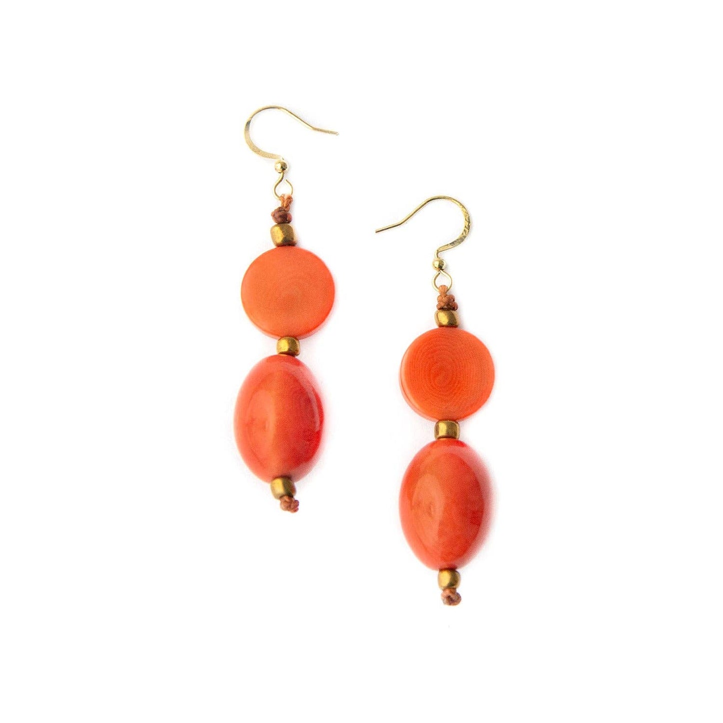 Sari Earrings: Turquoise