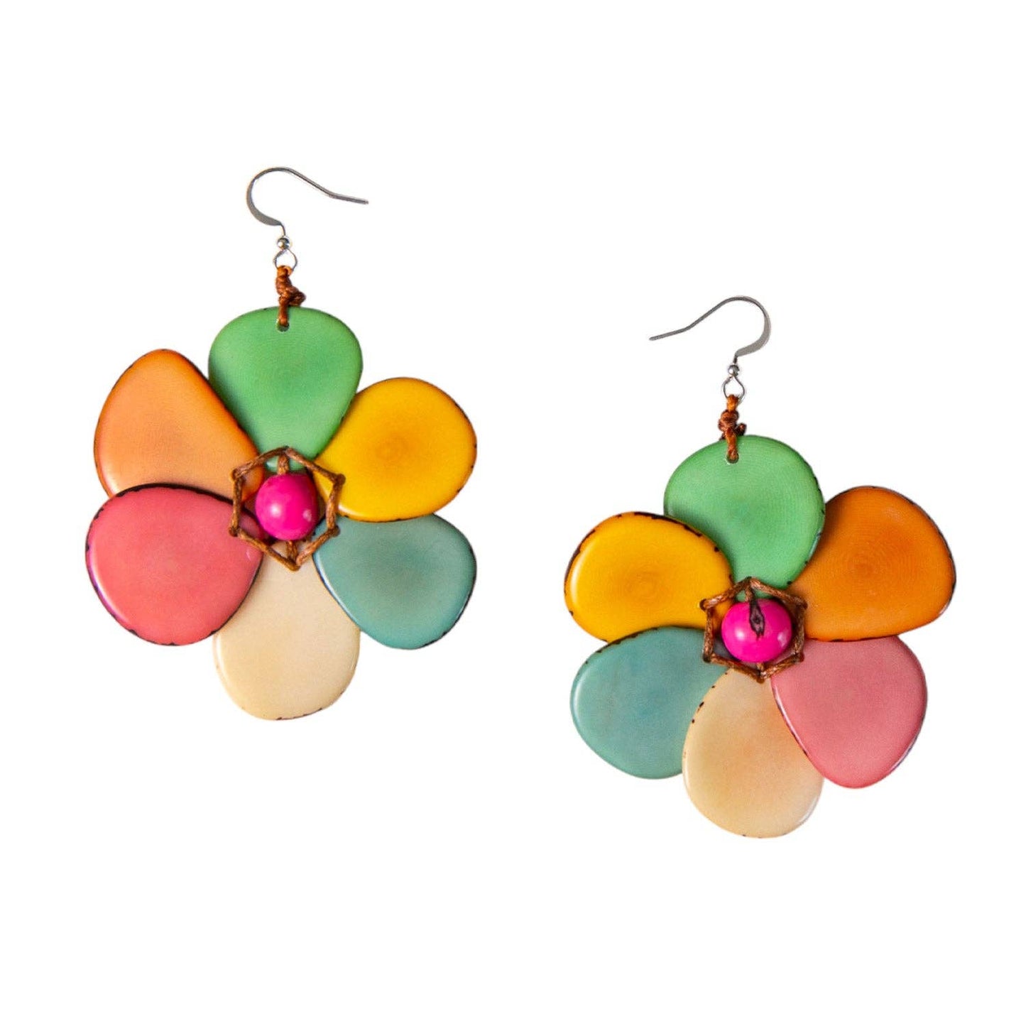 Rosalia Earrings: Cafe con Leche