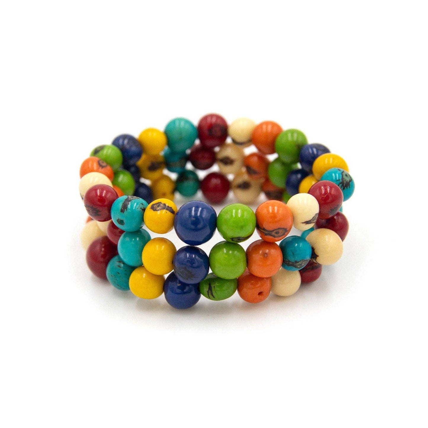 Stackable Bracelet: Orange Combo