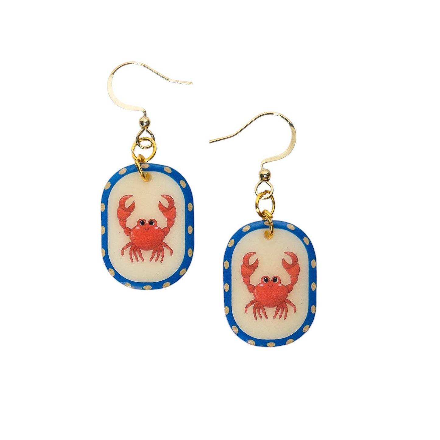 Eleni Earrings: Evil Eye