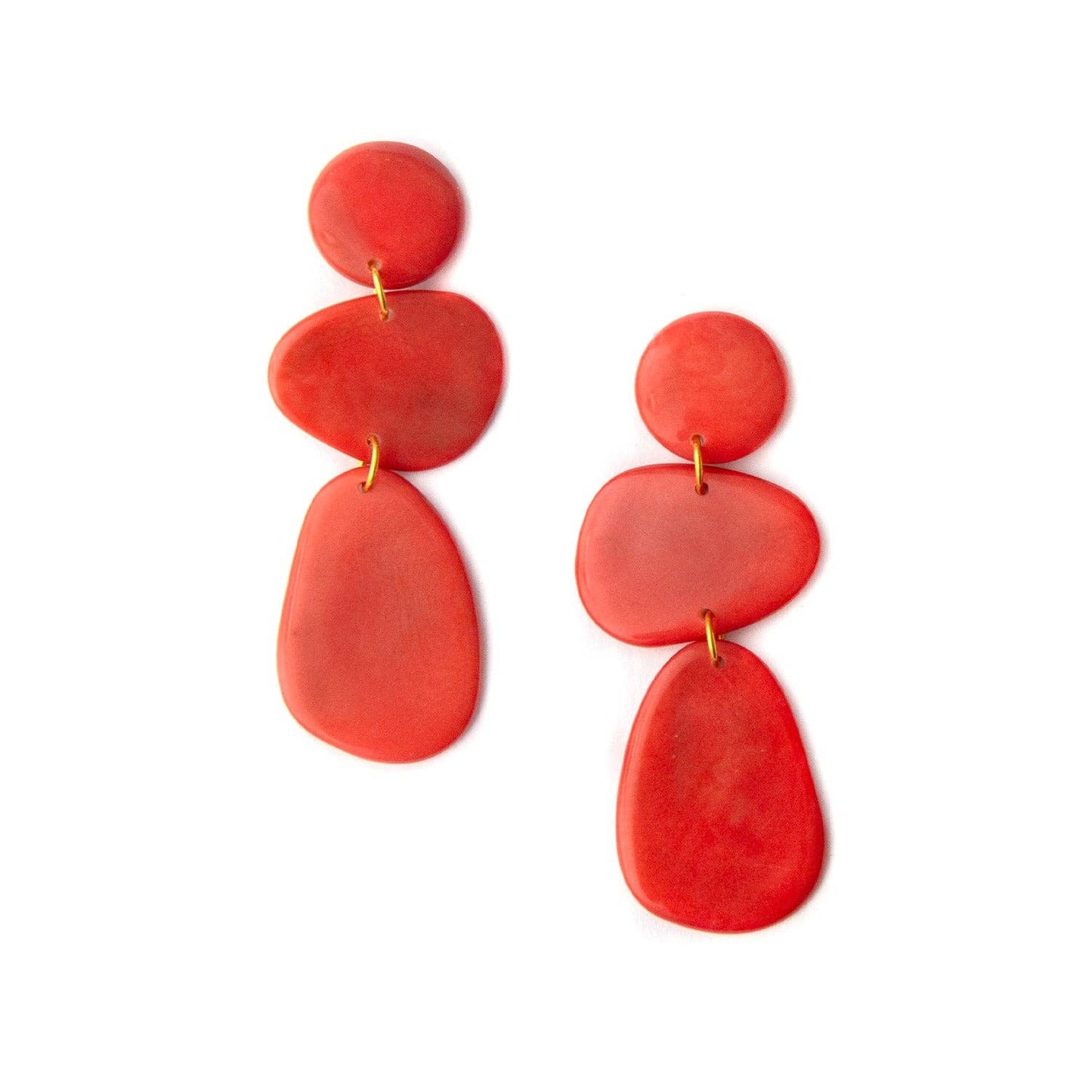 Martu Earrings: Teal