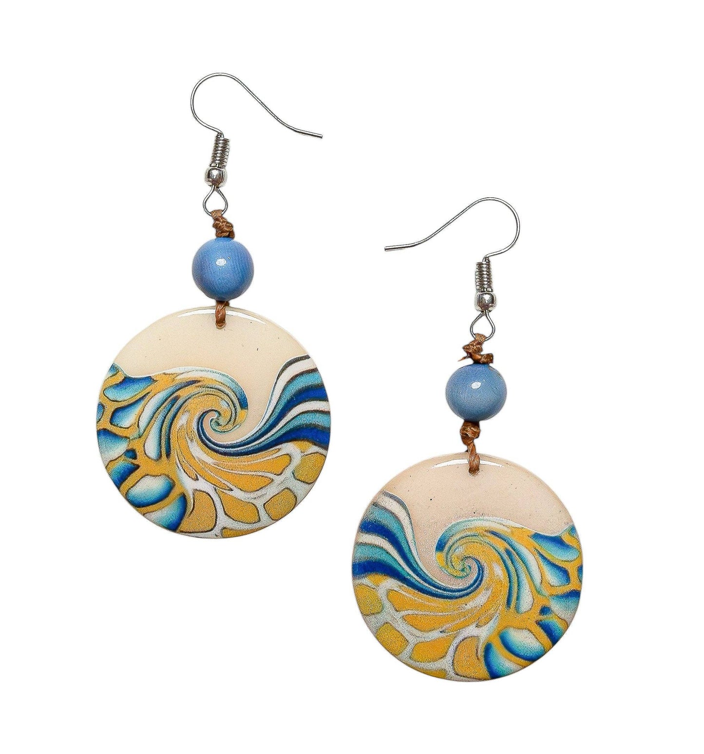 Mauren Earrings: Biscayne Bay Combo