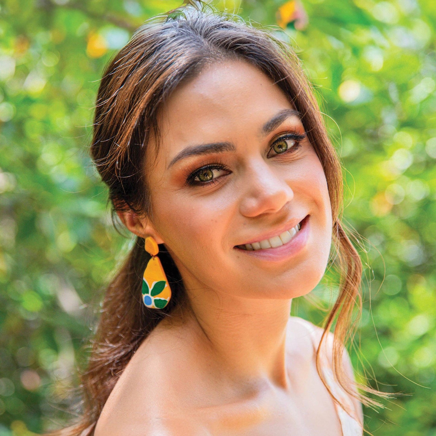 Mara Earrings: Biscayne Bay Combo