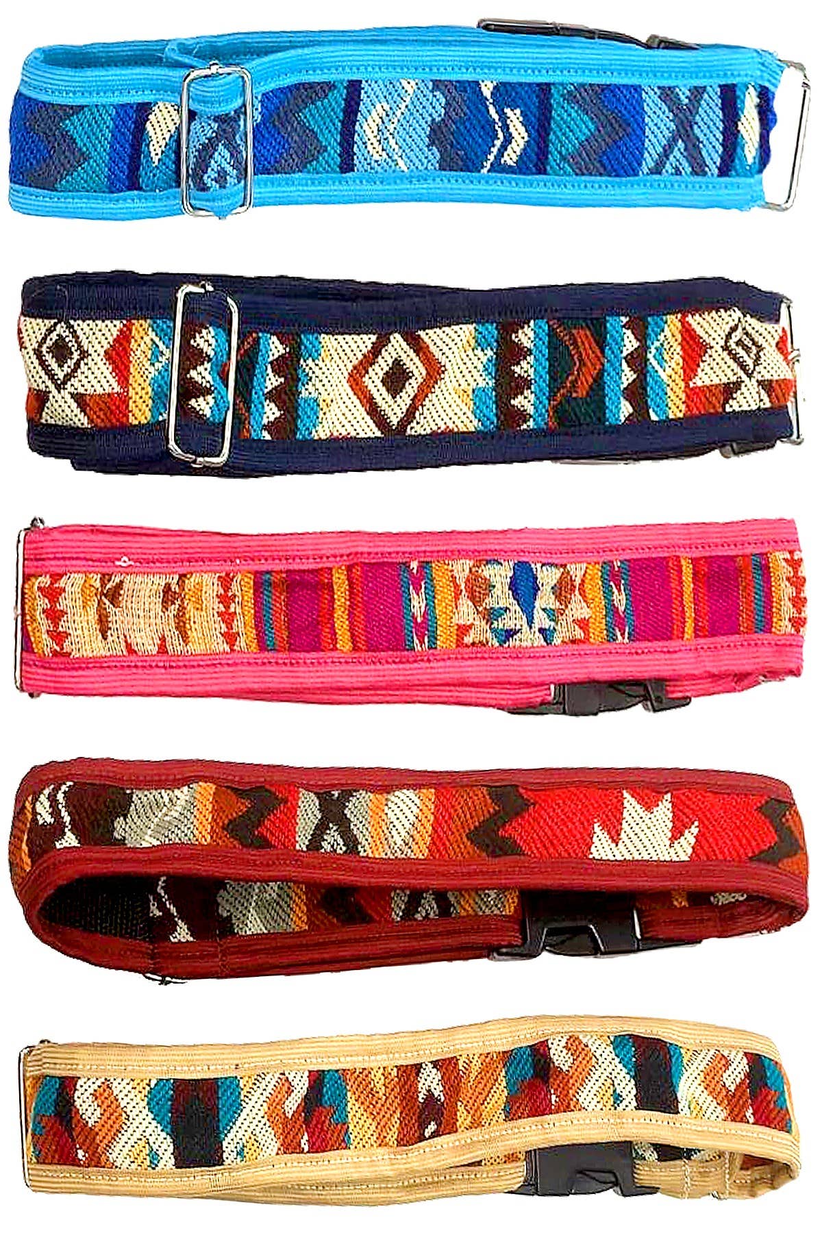 Tribal Pattern Ecuadorian Large Pet Dog Thick Collar
