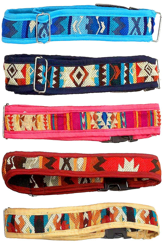 Tribal Pattern Ecuadorian Large Pet Dog Thick Collar