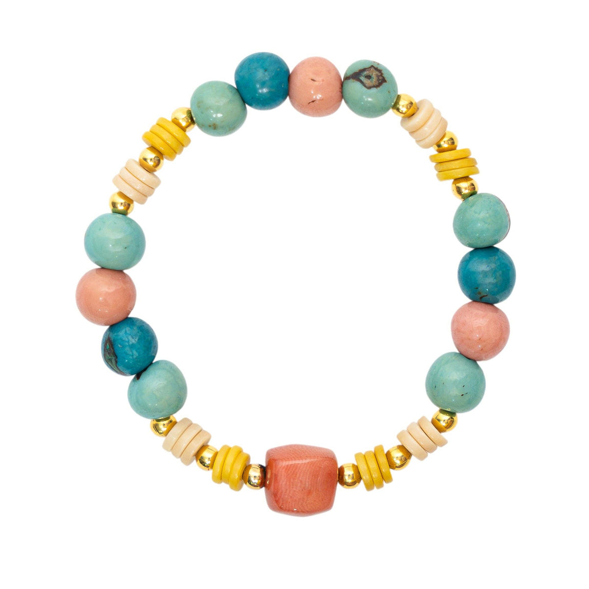 Mika Bracelet: Royal Blue Combo