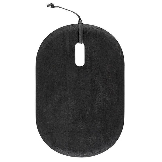 Textured Wood Board Black