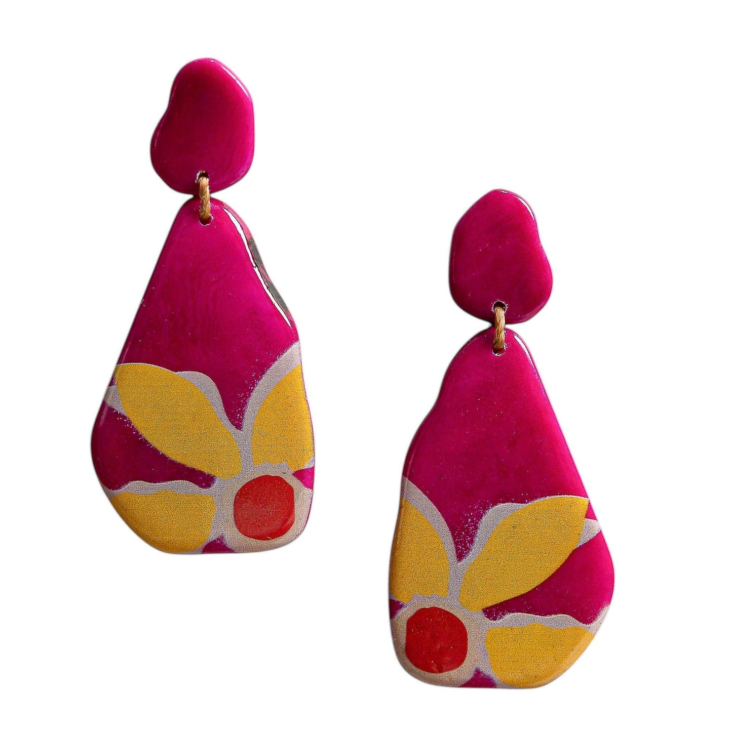 Mara Earrings: Biscayne Bay Combo